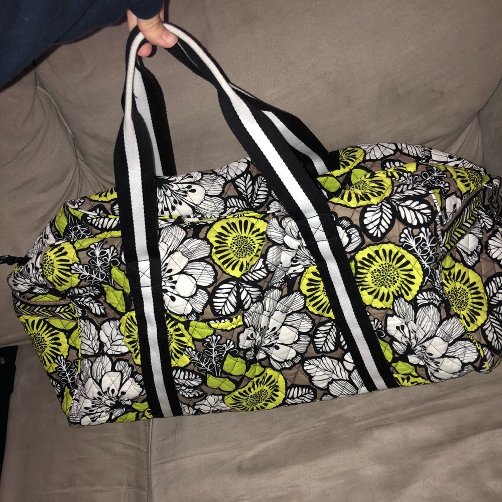 Vera Bradley travel duffel bag